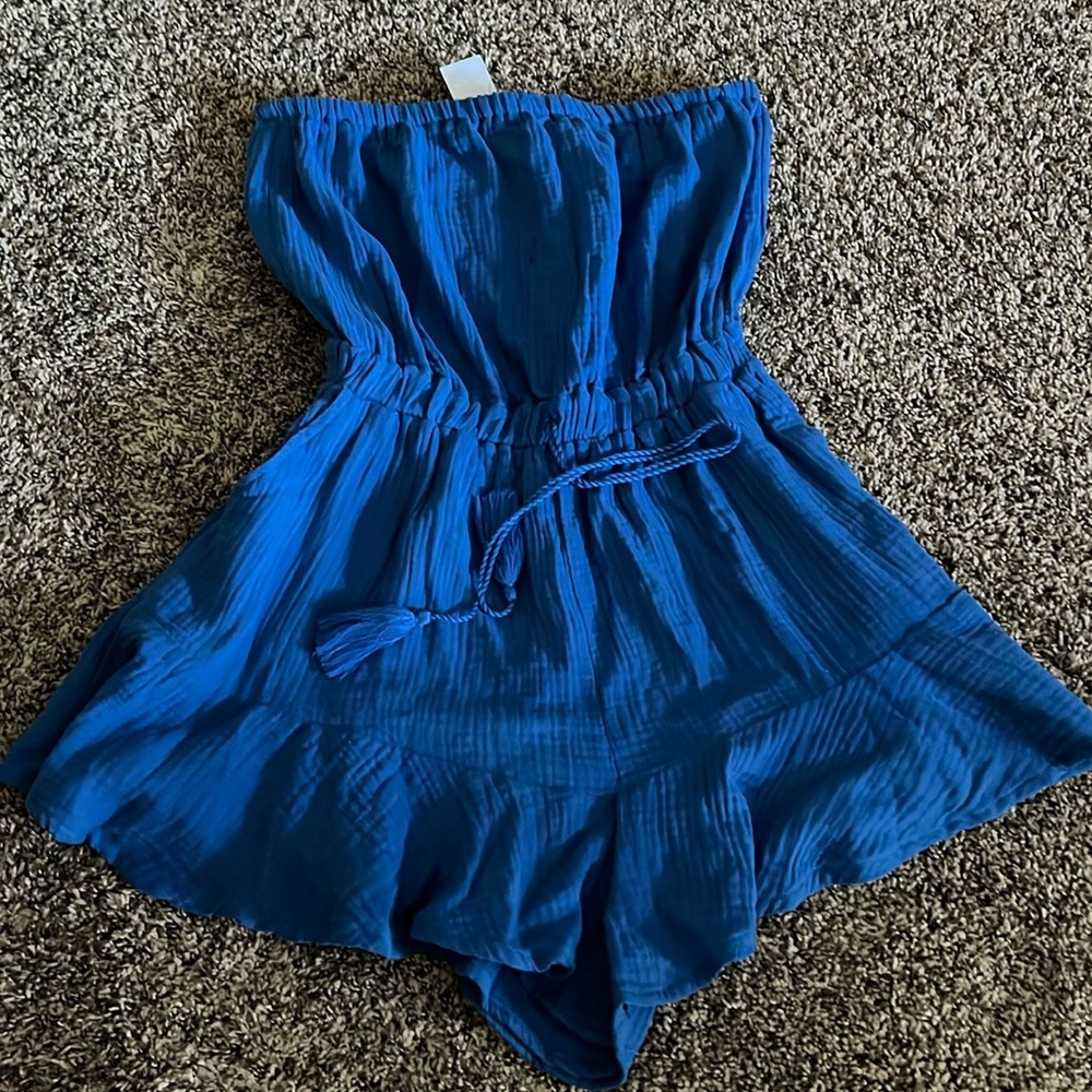 Gilly Hicks Blue Jumpsuit with Elegant Design